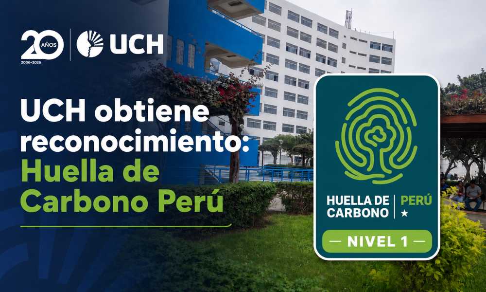 UCH obtiene su primera estrella de Huella de Carbono Perú